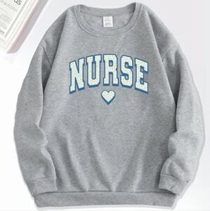 Nurse Gray Sweatshirt NWT